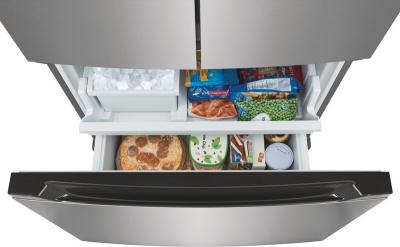 36" Frigidaire 20 Cu. Ft. Counter-Depth French Door Refrigerator - FRFG2011AV
