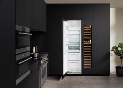 24" SUBZERO  Designer Column Refrigerator/Freezer Panel Ready - IC-24C-LH
