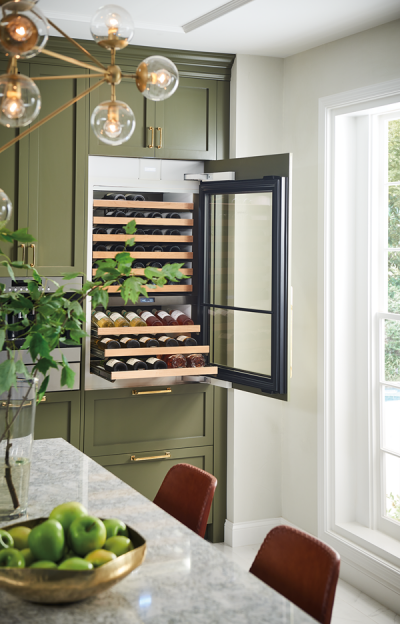 30" SUBZERO Integrated Wine Storage with Refrigerator/Freezer Drawers - Panel Ready -IW-30CI-RH