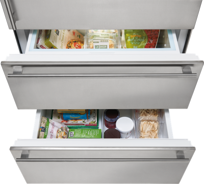 36" SUBZERO Integrated Over-and-Under Refrigerator Internal Dispenser - Panel Ready - IT-36RID-RH