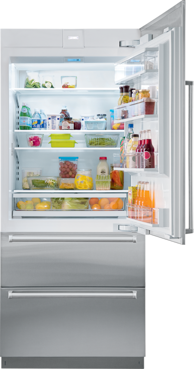 36" SUBZERO  Integrated Over-and-Under Refrigerator - Panel Ready - IT-36R-RH