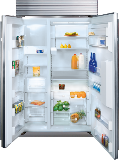 42" SUBZERO Built-In Side-by-Side Refrigerator/Freezer with Dispenser - BI-42SD/S/TH