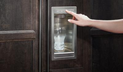 42" SUBZERO  Built-In Side-by-Side Refrigerator/Freezer with Dispenser - BI-42SD/S/PH