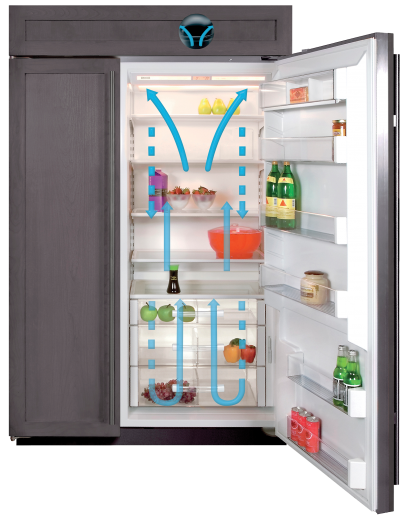 48" SUBZERO Built-In Side-by-Side Refrigerator/Freezer - Panel Ready - BI-48S/O