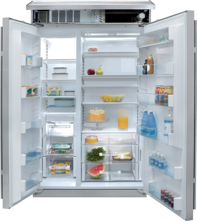 48" SUBZERO Built-In Side-by-Side Refrigerator/Freezer - BI-48S/S/TH