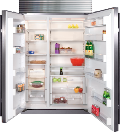 48" SUBZERO Built-In Side-by-Side Refrigerator/Freezer - BI-48S/S/TH