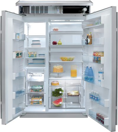 48" SUBZERO Built-In Side-by-Side Refrigerator/Freezer - BI-48S/S/PH