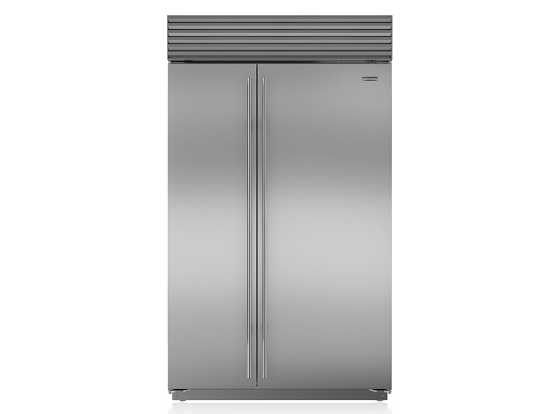 SubZero BI48S/S/PH 48" SUBZERO BuiltIn SidebySide Refrigerator/Fre