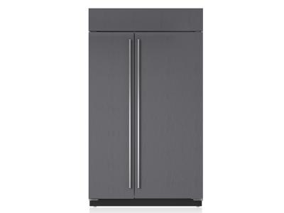 48" SUBZERO Built-In Side-by-Side Refrigerator/Freezer with Internal Dispenser - Panel Ready BI-48SID/O - BI-48SID/O