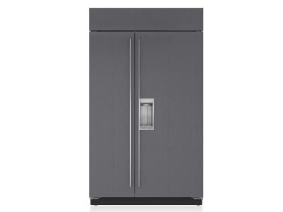  48" SUBZERO Built-In Side-by-Side Refrigerator/Freezer with Dispenser - Panel Ready - BI-48SD/O