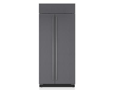SUBZERO 36" Built-In Side-by-Side Refrigerator/Freezer - Panel Ready - BI-36S/O