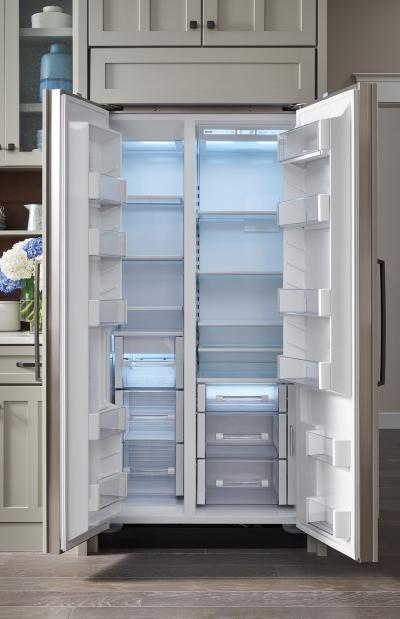 SUBZERO 36" Built-In Side-by-Side Refrigerator/Freezer - Panel Ready - BI-36S/O