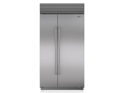 42" SUBZERO Built-In Side-by-Side Refrigerator/Freezer - BI-42S/S/PH