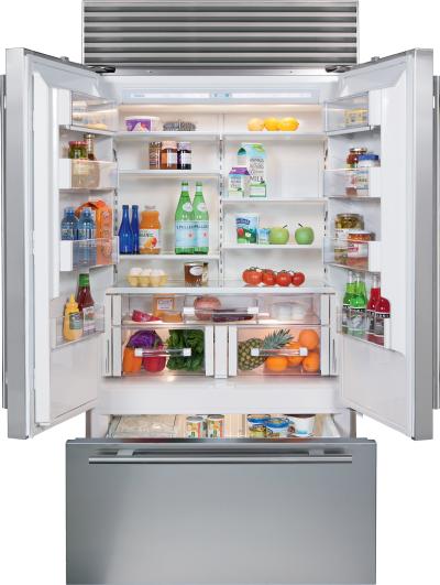  42" SUBZEROBuilt-In French Door Refrigerator/Freezer - BI-42UFD/S/PH