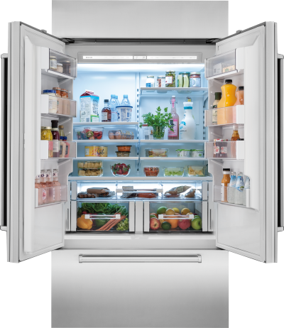 42" SUBZERO Built-In French Door Refrigerator/Freezer with Internal Dispenser - BI-42UFDID/S/PH