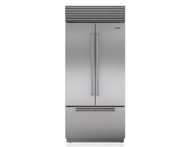 36" SUBZERO Built-In French Door Refrigerator/Freezer - BI-36UFD/S/TH