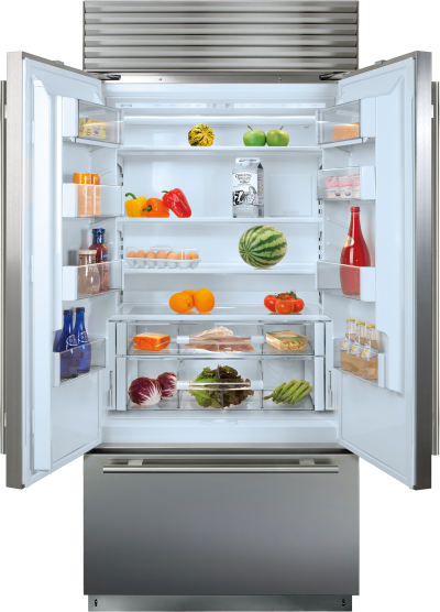 36" SUBZERO Built-In French Door Refrigerator/Freezer - BI-36UFD/S/TH