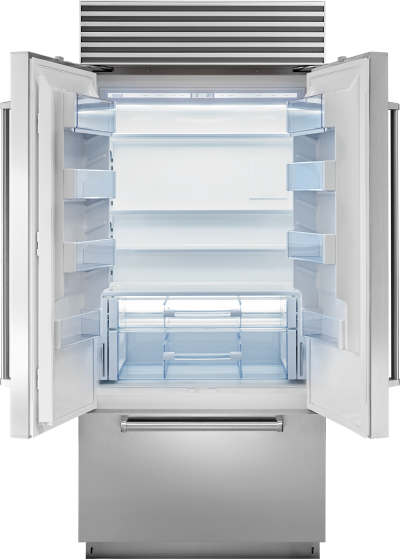 36" SUBZERO Built-In French Door Refrigerator/Freezer with Internal Dispenser - BI-36UFDID/S/TH