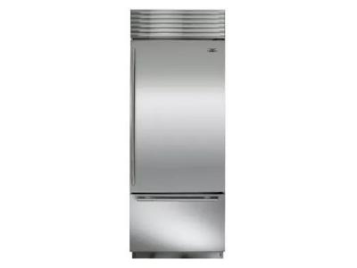  30" SUBZERO Built-In Over-and-Under Refrigerator/Freezer -  BI-30U/S/TH-RH