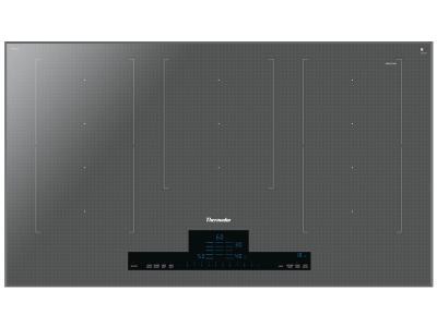 36" Thermador Liberty Induction Cooktop, Silver Mirrored, Frameless - CIT367TM