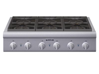 36" Thermador Professional Series Porcelean Rangetop - PCG366G