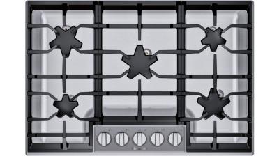 30" Thermador 5 Burner Gas Cooktop - SGSXP305TS