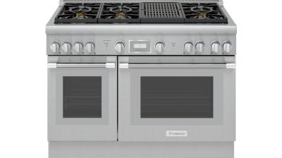 48" Thermador Pro Harmony Standard Depth Gas Range - PRG486WLH