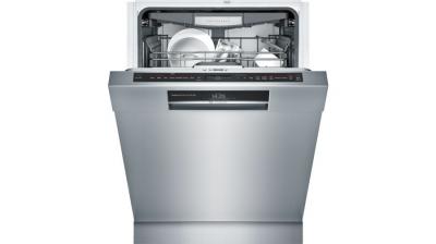 24" Bosch Benchmark Recessed Handle Dishwasher Stainless Steel - SHE89PW75N