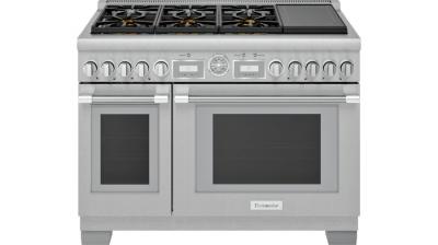 48" Thermador Pro-Grand Freestanding Dual-Fuel Range - PRD486WIGC