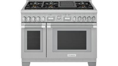48" Thermador Professional Series Pro Grand Commercial Depth All Gas Range - PRG486WLG