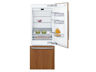 30" Bosch Benchmark Built-in Two Door Bottom Freezer Refrigerator with Home Connect - B30IB900SP